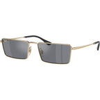 Emy RB3741, Light Gold/Dark Grey Silver Flash Mirror Lenses 59 Eye Size
