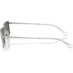 Emy RB3741, Silver/Dark Green Polarised Lenses 59 Eye Size
