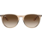 Erika Classic RB4171, Transparent Light Brown/Brown Gradient Dark Brown Lenses