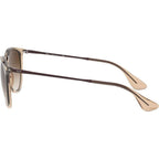 Erika Classic RB4171, Transparent Light Brown/Brown Gradient Dark Brown Lenses
