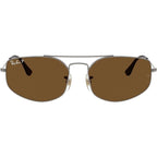 Explorer 5 RB3845, Gunmetal/Brown Glass Polarised Lenses 57 Eye Size