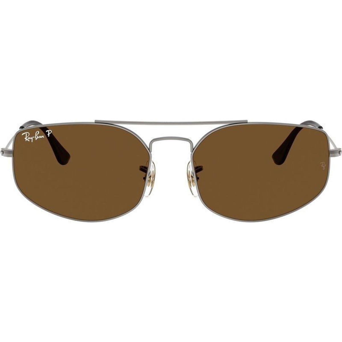 Explorer 5 RB3845, Gunmetal/Brown Glass Polarised Lenses 57 Eye Size