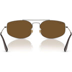Explorer 5 RB3845, Gunmetal/Brown Glass Polarised Lenses 60 Eye Size