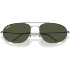 Explorer IV RB3945, Gunmetal/Green Glass Lenses 60 Eye Size
