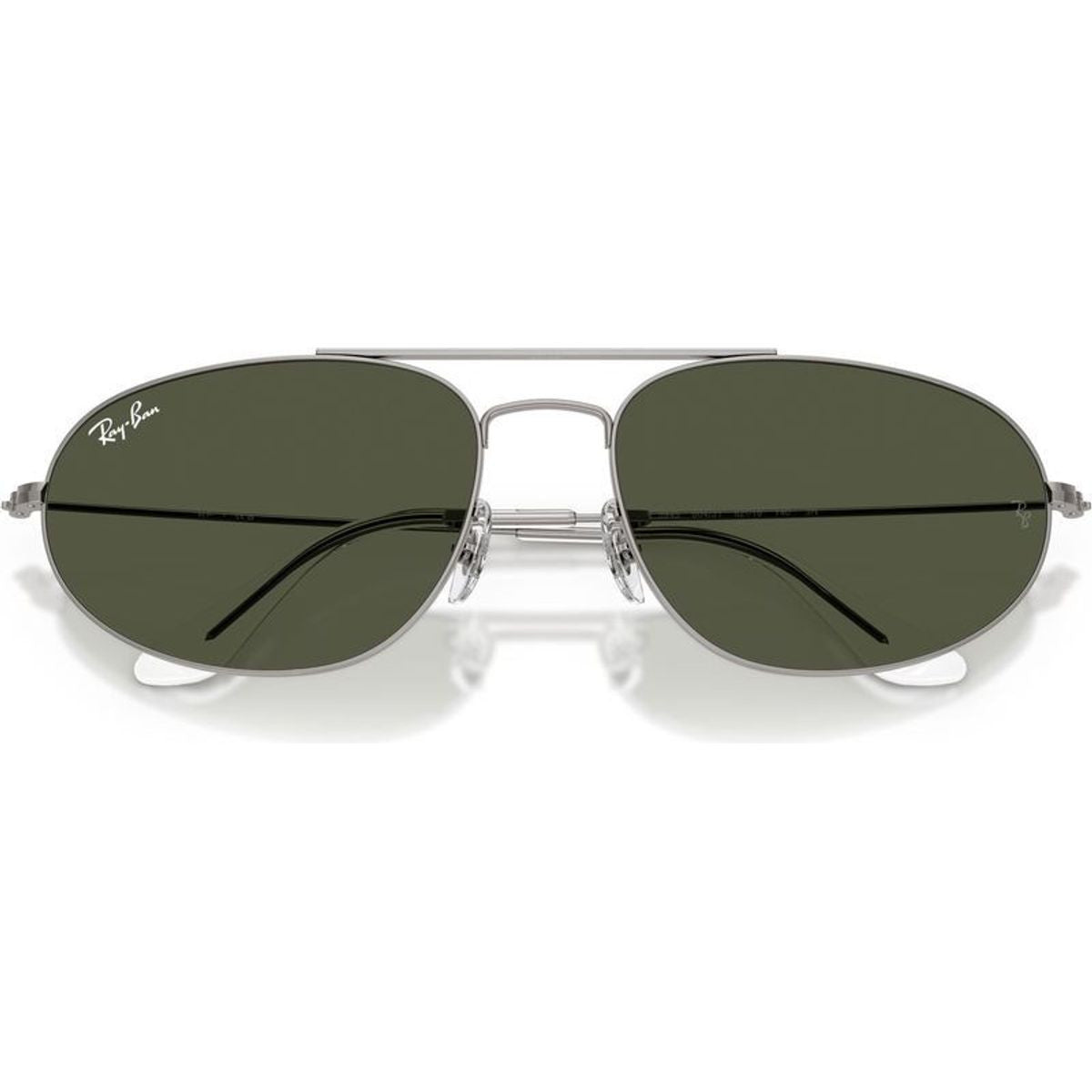 Explorer IV RB3945, Gunmetal/Green Glass Lenses 60 Eye Size