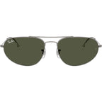 Explorer IV RB3945, Gunmetal/Green Glass Lenses 60 Eye Size