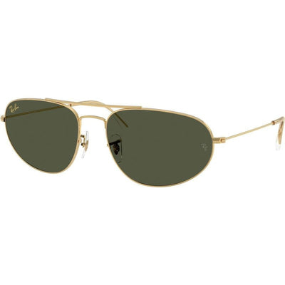 Explorer IV RB3945, Legend Gold/Green Glass Lenses 60 Eye Size