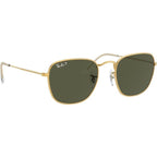 Frank RB3857, Legend Gold/G15 Green Polarised Glass Lenses 48 Eye Size