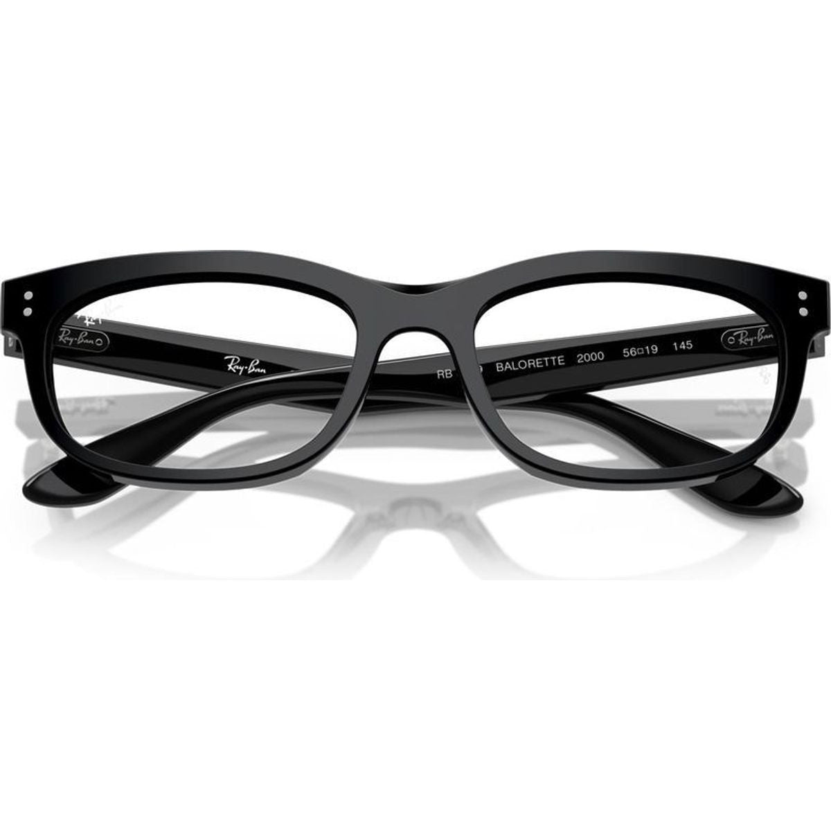 Balorette RX5489, Black/Clear Lenses 54 Eye Size