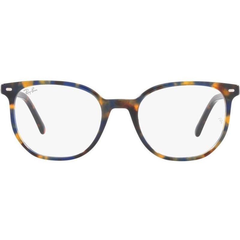 Elliot RX5397, Yellow and Blue Havana/Clear Lenses 50 Eye Size