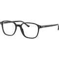 Leonard RX5393, Black/Clear Lenses 51 Eye Size