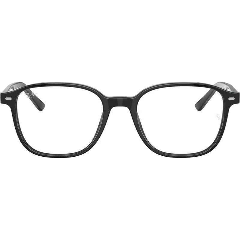 Leonard RX5393, Black/Clear Lenses 51 Eye Size