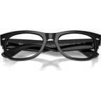 Mega Wayfarer II RX0832V, Black/Clear Lenses