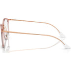 RX7140, Transparent Pink/Clear Lenses 51 Eye Size