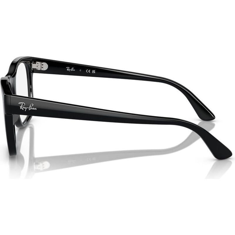 RX7228, Black/Clear Lenses 53 Eye Size