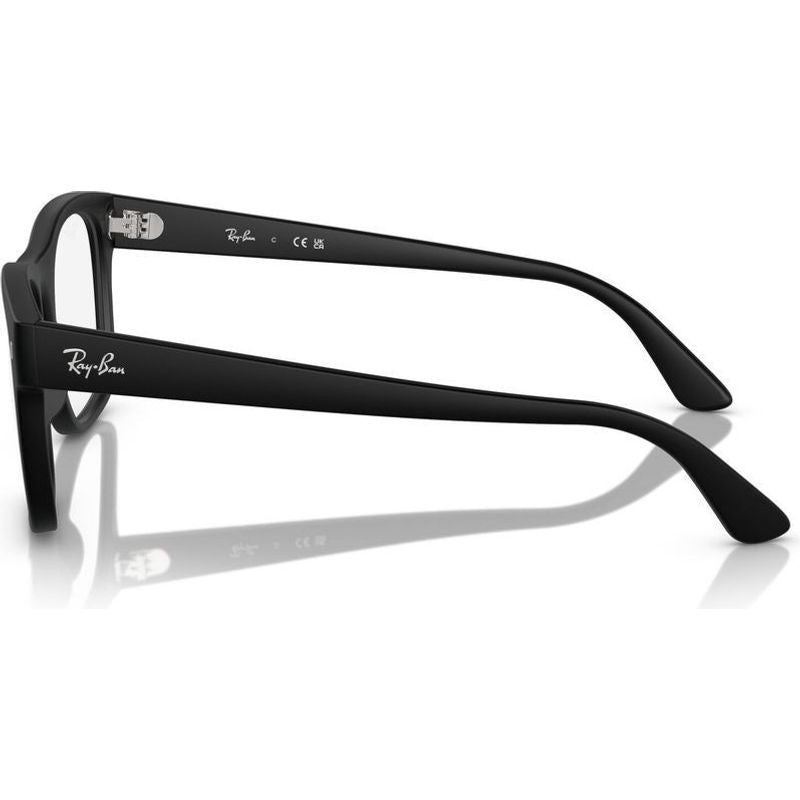 RX7228, Matte Black/Clear Lenses 53 Eye Size