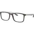 RX8908, Transparent Grey/Clear Lenses 53 Eye Size