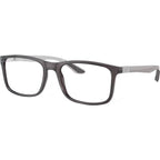 RX8908, Transparent Grey/Clear Lenses 53 Eye Size
