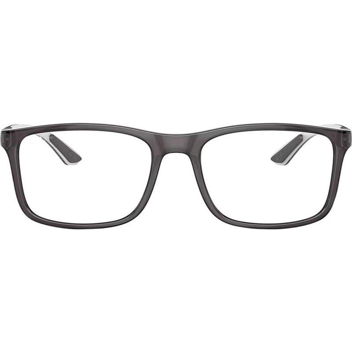 RX8908, Transparent Grey/Clear Lenses 53 Eye Size