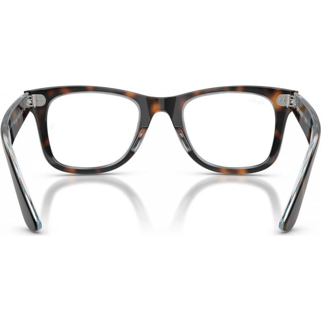Wayfarer Ease RX4340V, Dark Havana on Multicolour/Clear Lenses