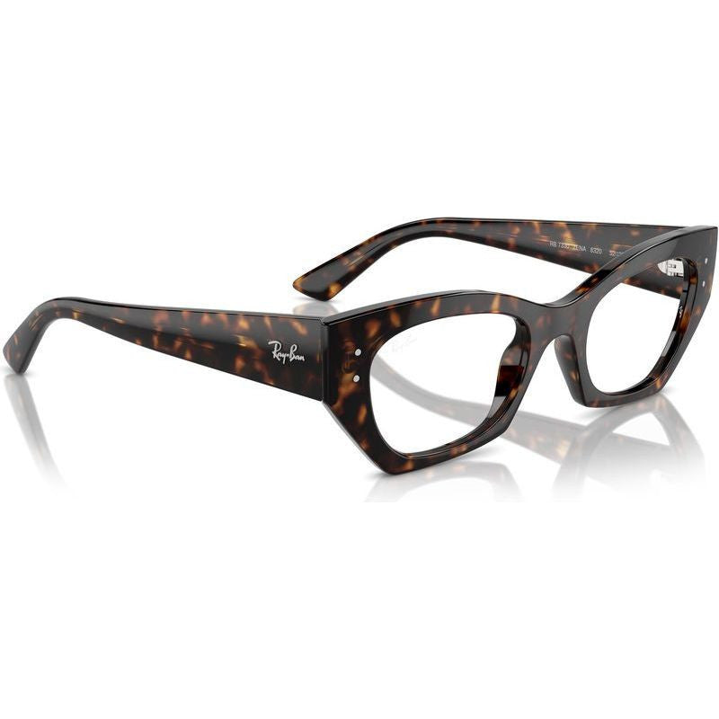 Zena RX7330, Havana/Clear Lenses 52 Eye Size