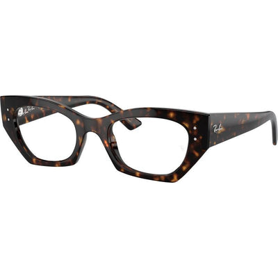 Zena RX7330, Havana/Clear Lenses 52 Eye Size