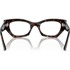 Zena RX7330, Havana/Clear Lenses 52 Eye Size