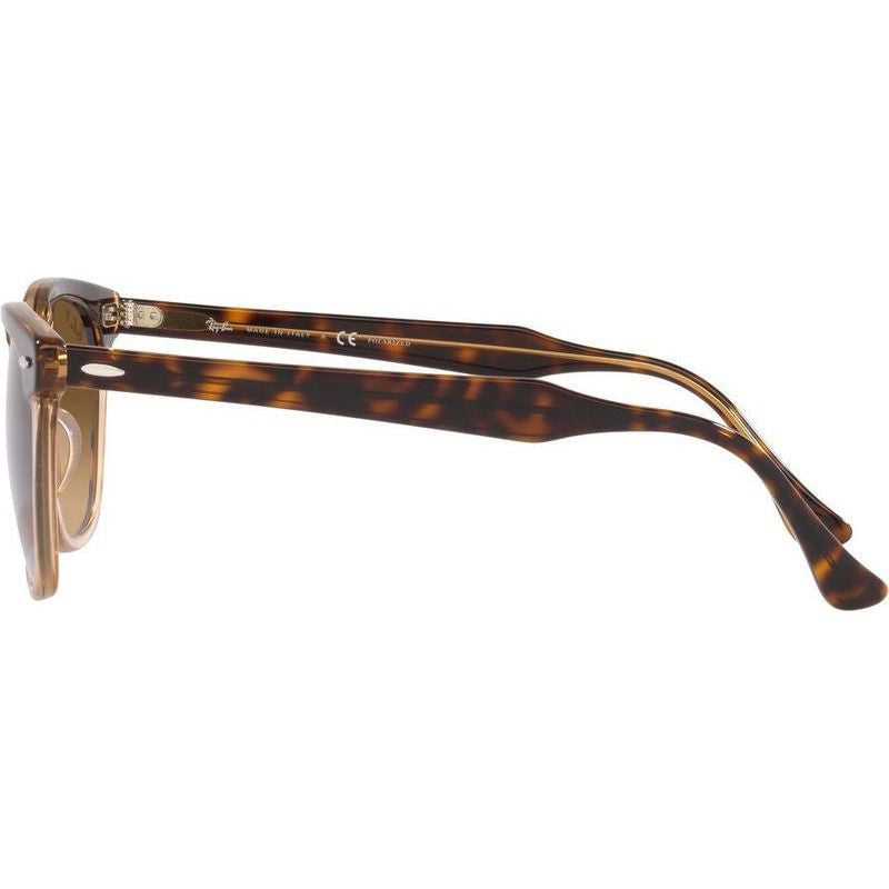 Hawkeye RB2298, Havana and Transparent Brown/Brown Gradient Polarised Glass Lenses 52 Eye Size