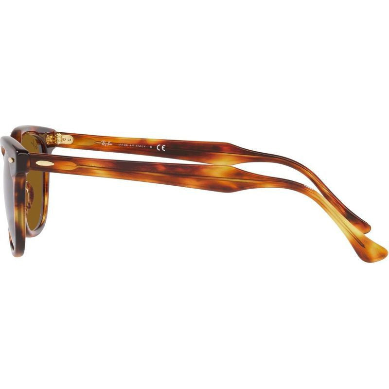 Hawkeye RB2298, Striped Havana/Brown Gradient Glass Lenses 52 Eye Size