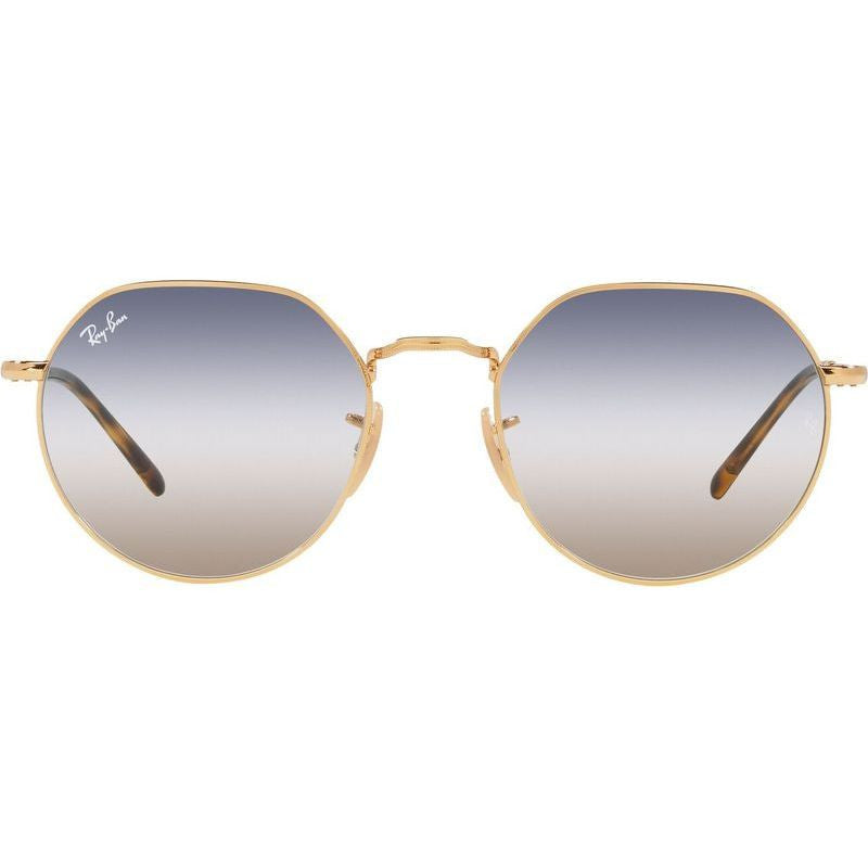 Jack RB3565, Arista/Clear Blue Gradient Glass Lenses 53 Eye Size