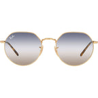 Jack RB3565, Arista/Clear Blue Gradient Glass Lenses 53 Eye Size