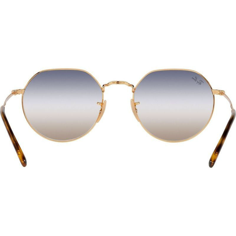 Jack RB3565, Arista/Clear Blue Gradient Glass Lenses 53 Eye Size