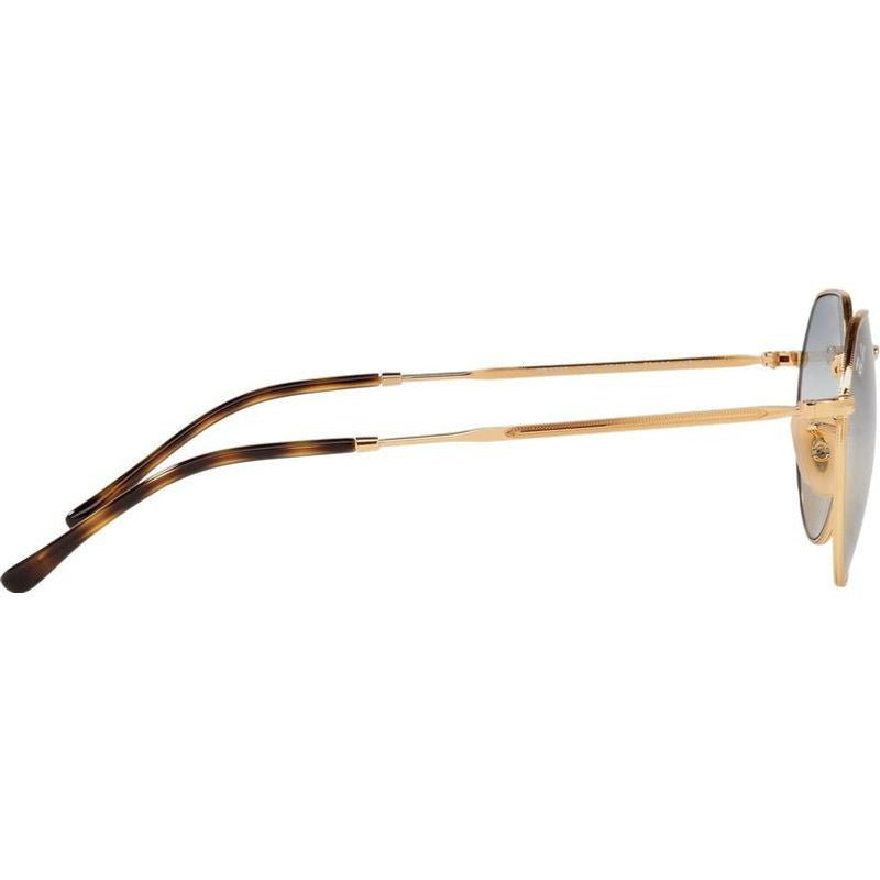 Jack RB3565, Arista/Clear Blue Gradient Glass Lenses 53 Eye Size
