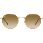 Jack RB3565, Arista/Brown Clear Gradient Glass Lenses 51 Eye Size