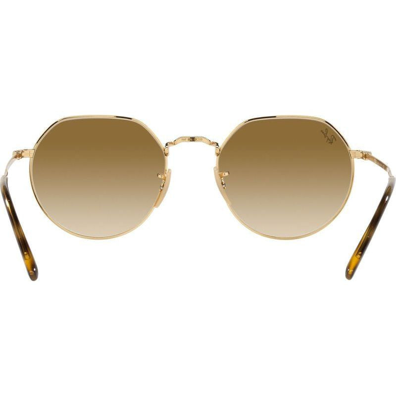 Jack RB3565, Arista/Brown Clear Gradient Glass Lenses 51 Eye Size