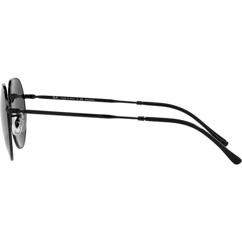 Jack RB3565, Black/Black Polarised Glass Lenses 55 Eye Size