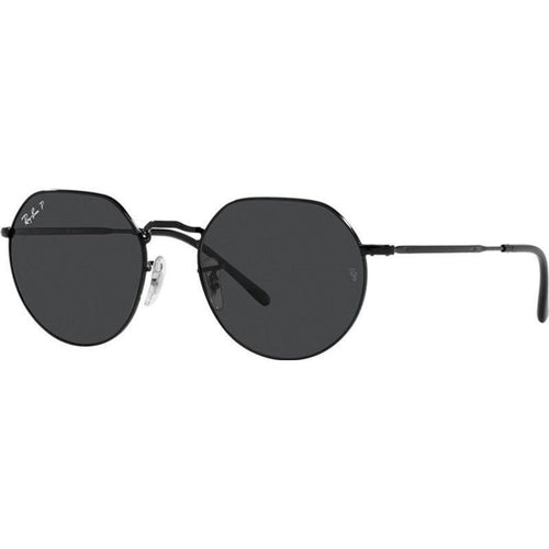 Jack RB3565, Black/Black Polarised Glass Lenses 53 Eye Size