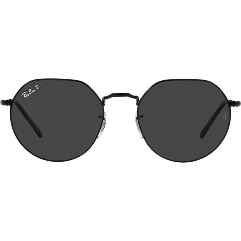 Jack RB3565, Black/Black Polarised Glass Lenses 53 Eye Size