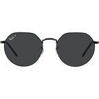 Jack RB3565, Black/Black Polarised Glass Lenses 53 Eye Size
