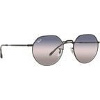 Jack RB3565, Black/Pink Blue Gradient Glass Lenses 53 Eye Size