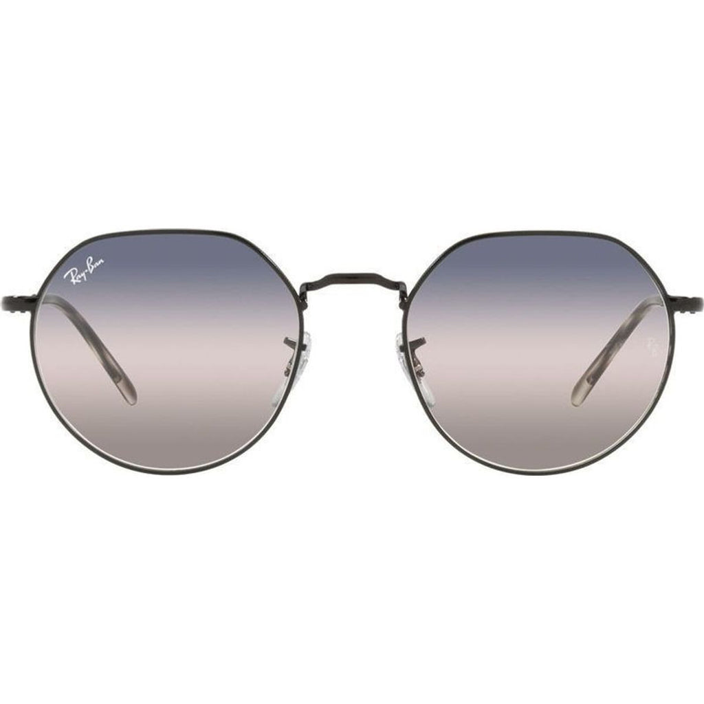 Jack RB3565, Black/Pink Blue Gradient Glass Lenses 53 Eye Size