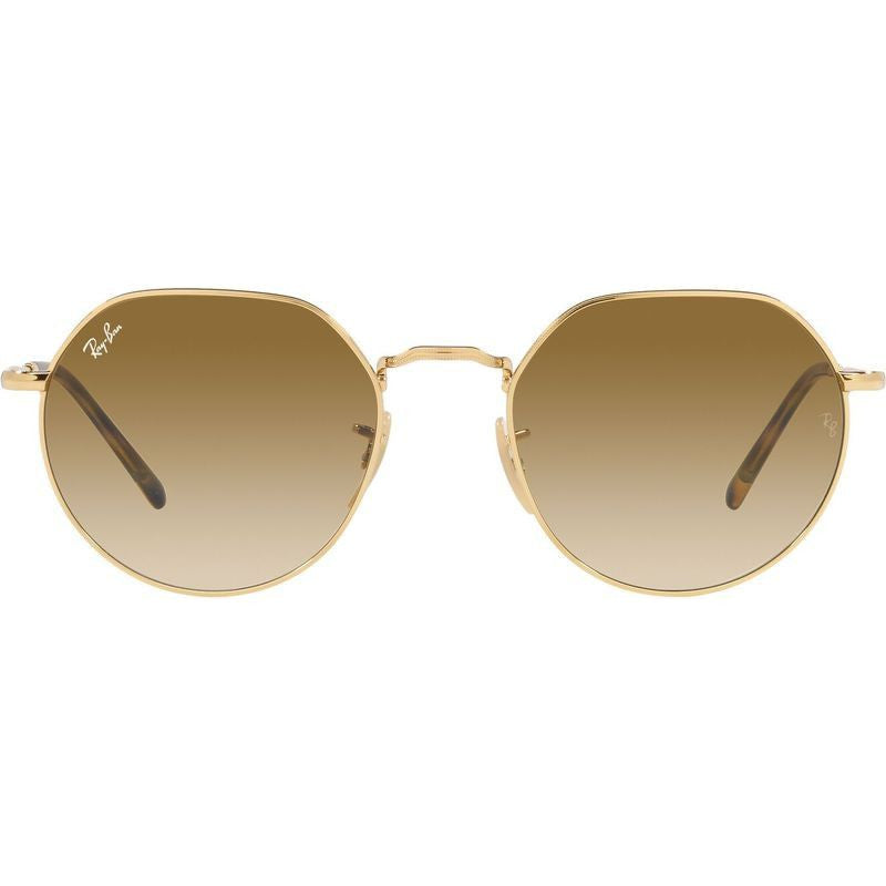 Jack RB3565, Arista/Brown Clear Gradient Glass Lenses 55 Eye Size