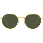 Jack RB3565, Legend Gold/Green Glass Lenses 55 Eye Size