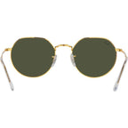 Jack RB3565, Legend Gold/Green Glass Lenses 51 Eye Size
