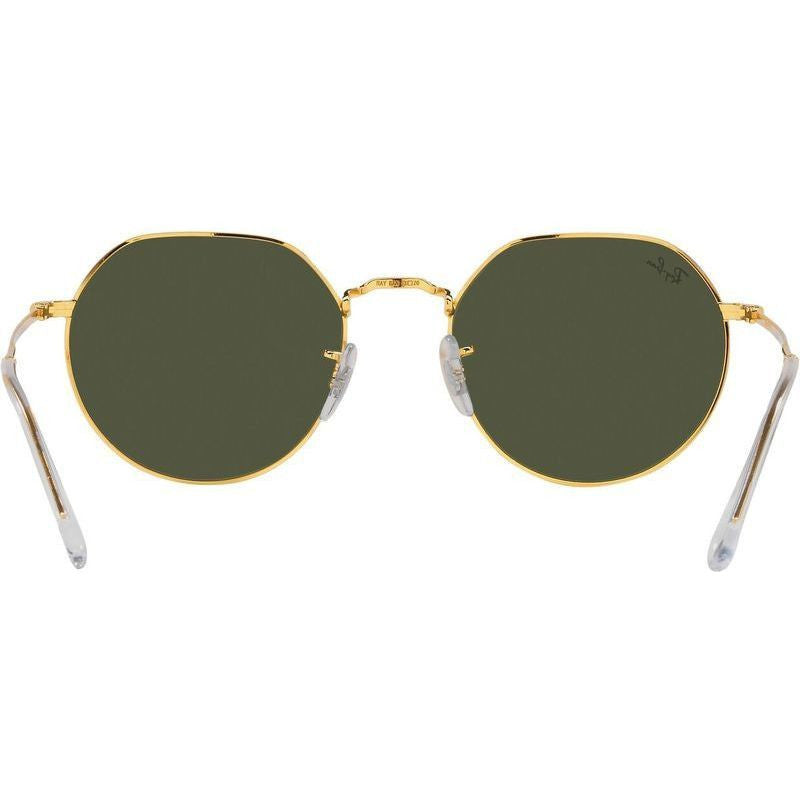 Jack RB3565, Legend Gold/Green Glass Lenses 51 Eye Size