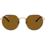 Jack RB3565, Matte Havana on Matte Arista/Brown Glass Lenses 55 Eye Size