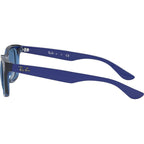 9052S Junior New Wayfarer, Transparent Blue/Light Grey Blue Gradient Lenses