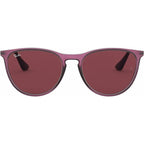 9060S Junior Erika, Rubber Transparent Fuchsia/Dark Violet Lenses