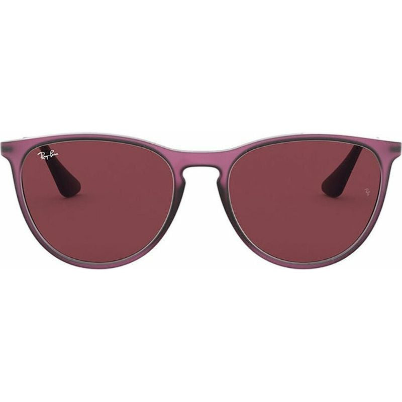 9060S Junior Erika, Rubber Transparent Fuchsia/Dark Violet Lenses