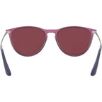 9060S Junior Erika, Rubber Transparent Fuchsia/Dark Violet Lenses